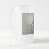 Bos Stille Maanstokers Witte Bliksem Sterke Drank Matglas Bierpul (Voorkant links)