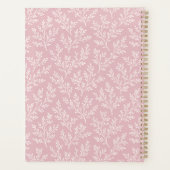 Bos Takjes Neutraal - Gedempte Roze Planner (Achterkant)