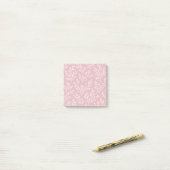 Bos Takjes Neutraal - Gedempte Roze Post-it® Notes (Op bureau)