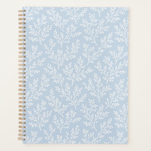 Bos Takjes Neutraal - Stofblauw Planner (Voorkant)