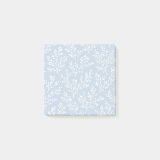 Bos Takjes Neutraal - Stofblauw Post-it® Notes (Voorkant)