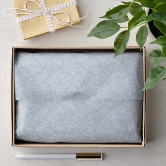 Bos Takjes Neutraal - Stofblauw Tissuepapier (Geschenk)