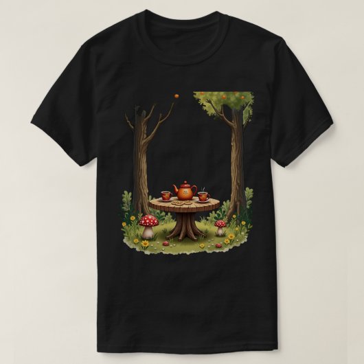 Bos Thee Feestje T-shirt (Design voorkant)