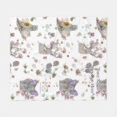 Bos Thema Baby Fleece Deken (Voorkant (Horizontaal))
