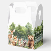 Bos Thema Baby Shower Bedankdoosjes (Geopend)