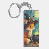 Bos Toverslang Vos Acryl Sleutelhanger (Voorkant Links)