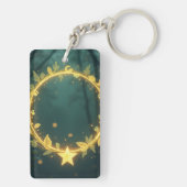 Bos Toverslang Vos Acryl Sleutelhanger (achterkant)