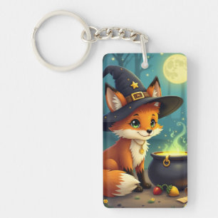 Bos Toverslang Vos Acryl Sleutelhanger