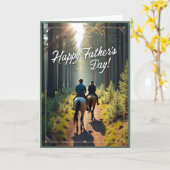 Bos Vaderdag Ride Kaart (Gele Bloem)