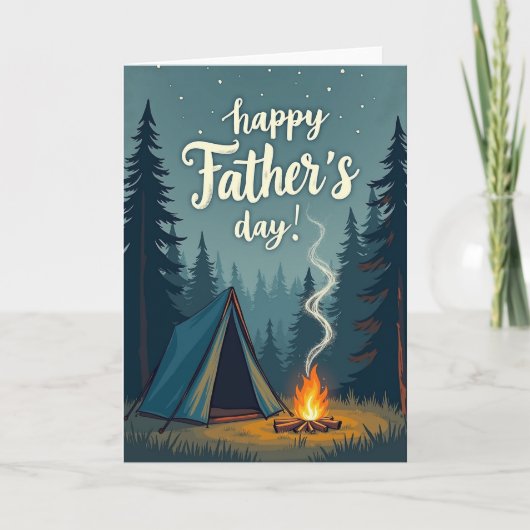 Bos vadersdag brand kaart (Voorkant)
