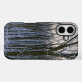 Bos van Besneeuwde Bomen Case-Mate iPhone Case (Achterkant (horizontaal))