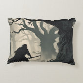 bos van Cryptid Accent Kussen (Achterkant)