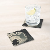 bos van Cryptid Kartonnen Onderzetters (Insitu)