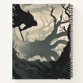 bos van Cryptid Notitieboek (Achterkant)