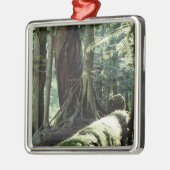 Bos van de kathedraal in Brits-Columbia Metalen Ornament (Links)