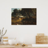 Bos van Fontainebleau Poster (Keuken)
