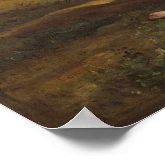 Bos van Fontainebleau Poster (Hoek)