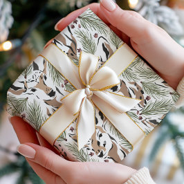 bos van herten cadeaupapier