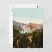 Bos- Van het Zuid- meer Dakota Briefkaart (Voorkant / Achterkant)