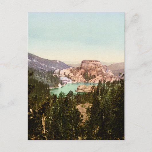 Bos- Van het Zuid- meer Dakota Briefkaart (Voorkant)