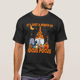 Bos van Hocus Pocus Pompoen Kabouter Vleermuizen E T-shirt