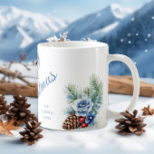 Bos van Holly Berries Familienaam Kerstjaar Koffiemok