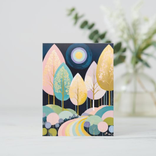 Bos van Lumina Briefkaart (Staand voorkant)