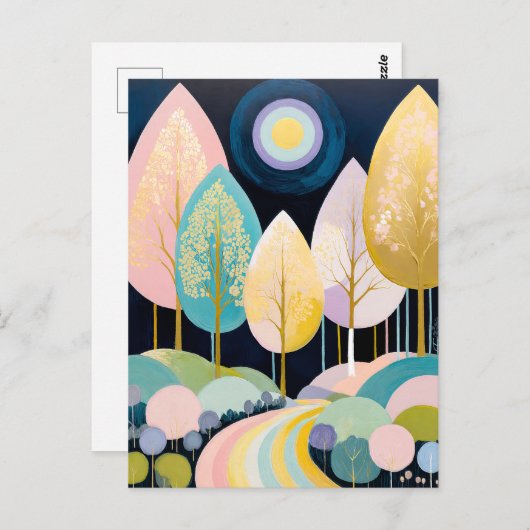 Bos van Lumina Briefkaart (Voorkant / Achterkant)