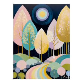 Bos van Lumina Perfect Poster