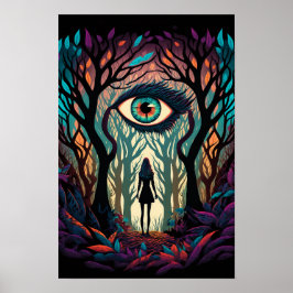 Bos van Ogen Surreal Poster | Trippy 3