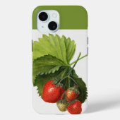  bos van rode aardbeien illustratie Case-Mate iPhone case (Achterkant)