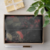 Bos van Rode Paddenstoel Decoupage Papier (Geschenk)