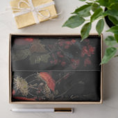Bos van Rode Paddenstoel Découpage Papier (Geschenk)