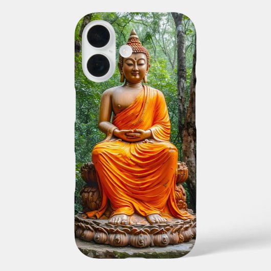 Bos van Rust: Het Heiligdom van de Boeddha Case-Mate iPhone Case (Achterkant)
