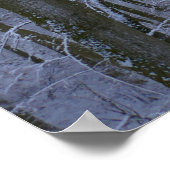 Bos van Snowy Trees Poster (Hoek)