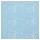 Bos van vogelbomen stof (Swatch)