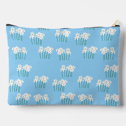  bos van witte madeliefjes etui (Achterkant)