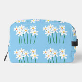  bos van witte madeliefjes toilettasje (Achterkant)