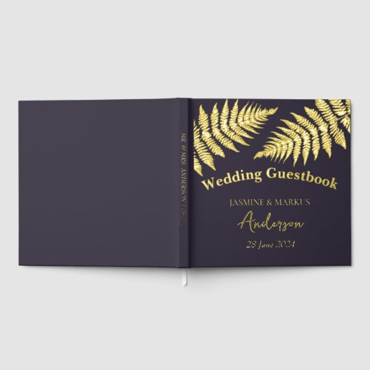 Bos varens buiten bruiloft gastenboek (Volledig)