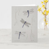 Bos vluchtKaart Kaart (Gele Bloem)