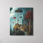 bos vol eigenzinnigheden canvas afdruk (Voorkant)