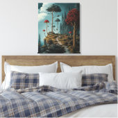 bos vol eigenzinnigheden canvas afdruk (Insitu (Slaapkamer))