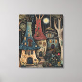 bos vol eigenzinnigheden canvas afdruk (Voorkant)