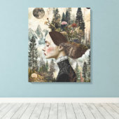 bos vol eigenzinnigheden canvas afdruk (Insitu (Houten vloer))