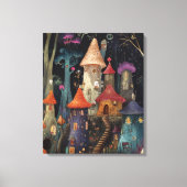 bos vol eigenzinnigheden canvas afdruk (Voorkant)