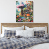 bos vol eigenzinnigheden canvas afdruk (Insitu (Slaapkamer))