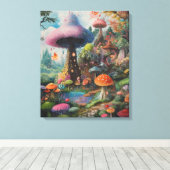 bos vol eigenzinnigheden canvas afdruk (Insitu (Houten vloer))