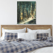 bos vol eigenzinnigheden canvas afdruk (Insitu (Slaapkamer))