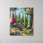 bos vol eigenzinnigheden canvas afdruk (Voorkant)