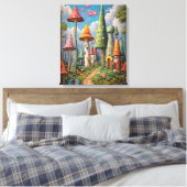 bos vol eigenzinnigheden canvas afdruk (Insitu (Slaapkamer))